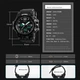 Часы наручные спортивные SKMEI 1155B Black черные водостойкие электронные - изображение 4