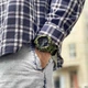 Часы наручные SKMEI 1688 Green-Black Military зеленый камуфляж электронные водостойкие - изображение 7