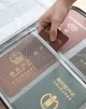 Органайзер для документов - папка с кодовым замком на 2 отделения Черный - изображение 4