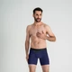 Чоловічі анатомічні боксери із бавовни з сіткою, Anatomic Long 2.0 Light, Black Series, темно-синій M BTL140-46 - зображення 2