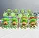 Брелок Черепашки ниндзя Рафаель Rafael Ninja Turtles детский брелок на рюкзак, ключи 6,5 см - изображение 11
