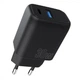 Сетевое Зарядное Устройство Proove Silicone Power Plus 30W (Type-C + USB. QC 3.0 + PD 3.0) black - изображение 1