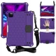 Чехол STR EVA Apple iPad Pro 11" (2024) детский с ремнём и подставкой Purple - изображение 5