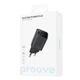 Мережевий Зарядний Пристрій Proove Silicone Power Plus 20W (Type-C + USB. QC 3.0 + PD 3.0) Black - зображення 6