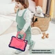 Чохол ARM Cover Apple iPad Mini 7 (8.3") протиударний з підставкою 360° Blue/Pink - зображення 8