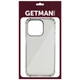 Чехол GETMAN Ease logo TPU усиленные углы для Apple iPhone 14 Pro (6.1") Серый (прозрачный) - изображение 6