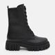 Женские зимние берцы кожаные высокие PARADIZE SHOES B-1502 36 23.5 см Черные (ROZ6501020590) - изображение 1