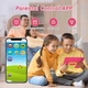 Планшет 10.1" Smart Life XCX KT1007 2/32Gb 4 ядра Android 12 5000 mAh Рожевий чохол g1 - зображення 2