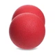 Мяч кинезиологический двойной Duoball (мини валик) Zelart Pro (TPR, р-р 12,5x6см, Красный) (FI-8234_Красный) - изображение 3