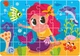 Пазли Русалочка Vladi Toys 24 елементи, різнокольорові 5903858960678 - изображение 1
