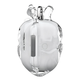 Чехол силиконовый BLACKTIME 808FC HEARTHCASE для Apple AirPods Pro / Pro 2 с карабином, прозрачный - изображение 5