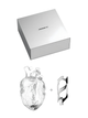 Чехол силиконовый BLACKTIME 808FC HEARTHCASE для Apple AirPods Pro / Pro 2 с карабином, прозрачный - изображение 8