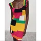 Сукня жіноча Zara Limited Edition Color Block Crochet Mini Dress S Різнокольоровий (5330021) - зображення 5