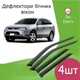 Дефлекторы боковых окон Hyundai IХ 55 с 2008- ветровики - изображение 1