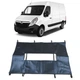 Утеплитель радиатора Opel Movano 2010-2022 зимняя защита радиатора Черный - изображение 1