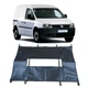 Утеплювач радіатора Volkswagen Caddy 2004 - 2020 зимовий захист радіатора Чорний - зображення 1