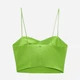Кроп топ женский Zara 3718/368 XS Зеленый (03718368520012) - изображение 6