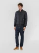 Куртка чоловіча чорна Arber Varsity Jacket H19 48 зріст 5 чорний (M08.08.02.431) - изображение 2