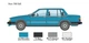 Збірна модель 1/24 автомобіль Volvo 760 GLE Italeri 3623 - зображення 7