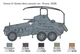 Сборная модель 1/35 бронеавтомобиля Sd. Kfz. 232 6 Rad. Italeri 6433 - изображение 6