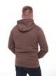 Толстовка мужская коричневая теплая на флисе 309-1 XL - изображение 6