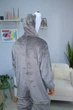 Піжама Кігурумі My Kigu Чоловіча Сумний Хаскі Сірий розмір M 155-165 см (21090411) - зображення 5