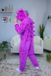 Пижама Кигуруми My Kigu Мужская Покемон Генгар Pokemon Gengar Фиолетовый размер L 165-175 см (21098411) - изображение 3