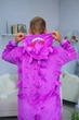 Пижама Кигуруми My Kigu Мужская Покемон Генгар Pokemon Gengar Фиолетовый размер L 165-175 см (21098411) - изображение 6