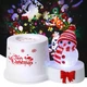 Ночник проектор снеговик на подставке 3Вт светодиодный от USB 185x115x95мм White/Red - изображение 3