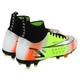 Бутсы футбольные с носком SP-Sport 209-1 размер 42 White-Lemon-Orange - изображение 4