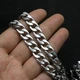 Цепочка панцирная 8,5 мм из нержавеющей стали Stainless steel - изображение 3