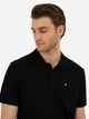 Поло довге чоловіче Pierre Cardin 50291576-VR046 M Чорне - зображення 5