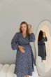 Платье для беременных и кормящих Livorno 3XL (52) Lullababe Синий с белым - изображение 2