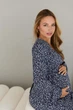 Платье для беременных и кормящих Livorno 3XL (52) Lullababe Синий с белым - изображение 5