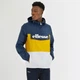 Вітровка Ellesse Domani jacket navy yellow XL - зображення 1