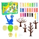 Набор для лепки Strateg Мистер тесто Dino Land 22 цвета (41035) - изображение 2