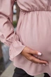 Блуза для вагітних та годуючих Toscana M (44) Lullababe Пудровий - зображення 4