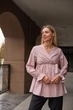 Блуза для вагітних та годуючих Toscana M (44) Lullababe Пудровий - зображення 6