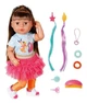 Лялька Baby Born Zapf старша сестричка брюнетка 43 см серія Play&Style з аксесуарами для волосся - зображення 1