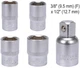 Трещотка аккумуляторная YATO ударная Li-Ion 12 В/2 Ач 3/8" 45 Нм + 4 торцевые головки (YT-82902) - изображение 4