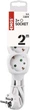 Сетевой удлинитель Emos P0322 3 розетки 2 м White - изображение 2