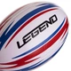 М'яч для регбі LEGEND (PVC, р-р in, №3, білий-червоний-синій) (R-3290) - зображення 4