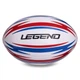 Мяч для регби юниорский размер 4 LEGEND 10-14 лет (PVC, №4, красный-синий) (R-3289) - изображение 1