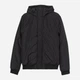 Куртка демісезонна з капюшоном чоловіча H&M 7908202wtr S Чорна (PS2030000325269) - зображення 1