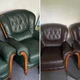 Краска для кожи и винила 3в1 автосалон, мебель, руль, кожгалантерея Furniture Clinic Leather Repair Paint 30 мл Cobalt Синий - изображение 15
