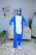 Пижама Кигуруми My Kigu Мужская Акула Синяя размер M 155-165 см (21064411) - изображение 3