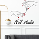 Вінілова наклейка Nail studio Набір S (манікюр декор в салон краси) Happy Pocket Чорний матовий (HP-81S-070/30M) - зображення 7