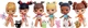 Дитяча колекційна лялька Bratz Babyz Jade зі справжньою моделлю та домашнім улюбленцем і з намистом від 6 років - зображення 7