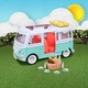 Городской фургон с развлечениями Honey Bee Acres Around City Sunny Days - 14 аксессуаров Флокированные коллекционные фигурки для детей от 3 лет - изображение 4