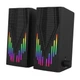 Колонка для комп'ютера з підключенням через USB 2.0 та RGB підсвічуванням - модель 6642. - зображення 6